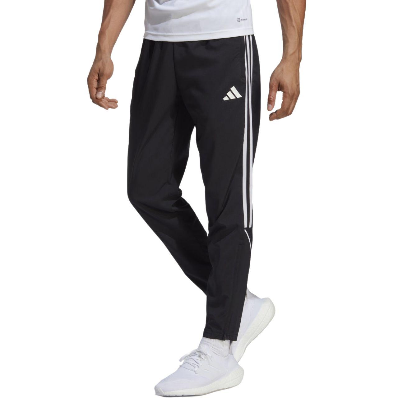 Vyriškos kelnės Adidas Tiro 23 League Woven juodos IB5012 (M)