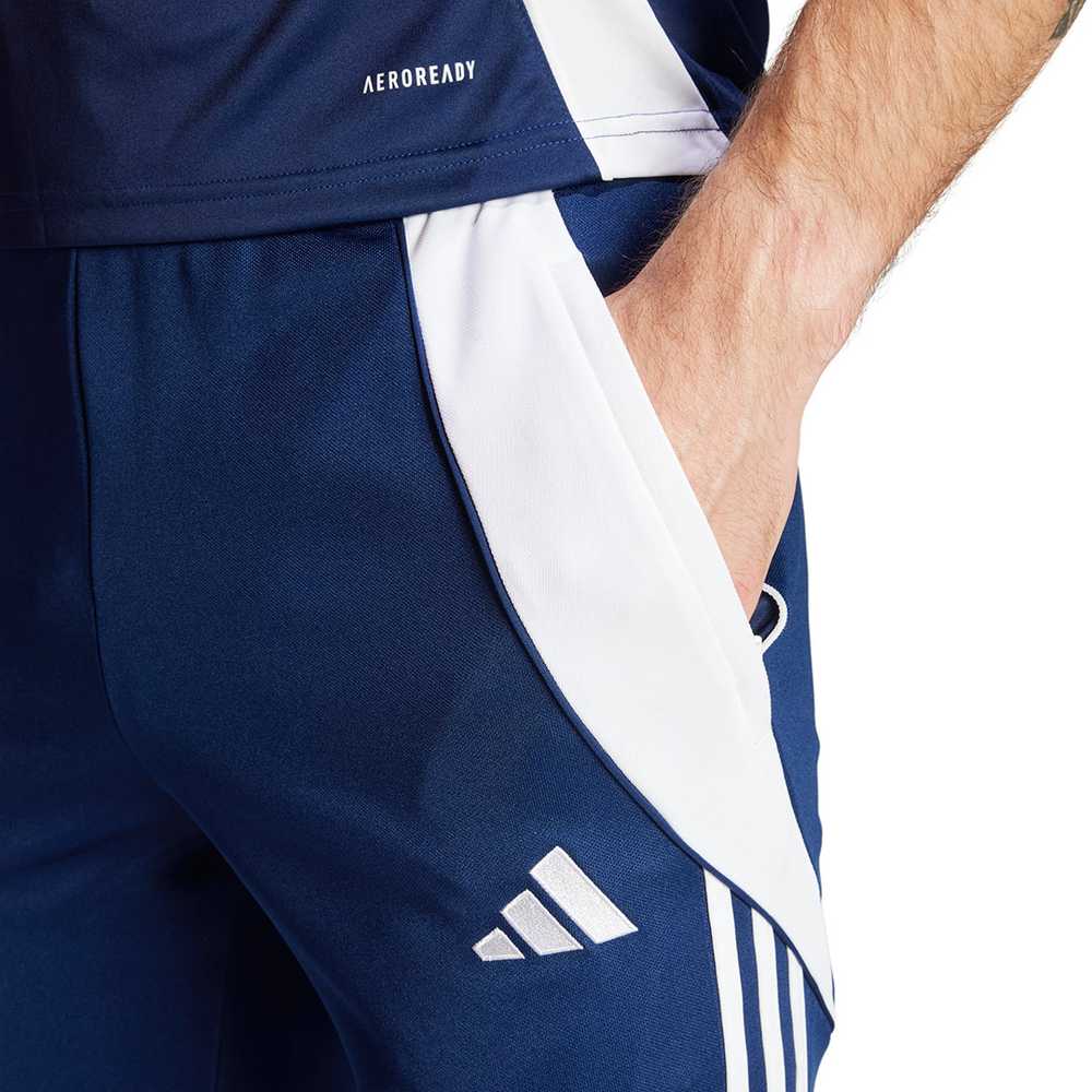 Kelnės vyrams adidas Tiro 24 Slim Training tamsiai mėlyna IR9344 (S)