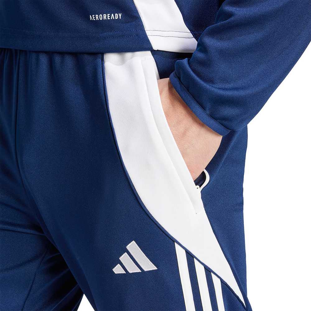 Kelnės vyrams adidas Tiro 24 Training tamsiai mėlyna IR9343 XL