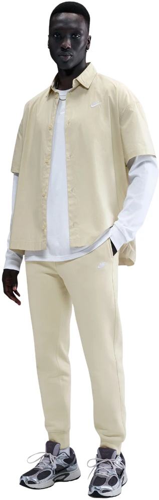 Kelnės vyrams Nike Club BB Jogger kremowe FN3787 229 (2XL)