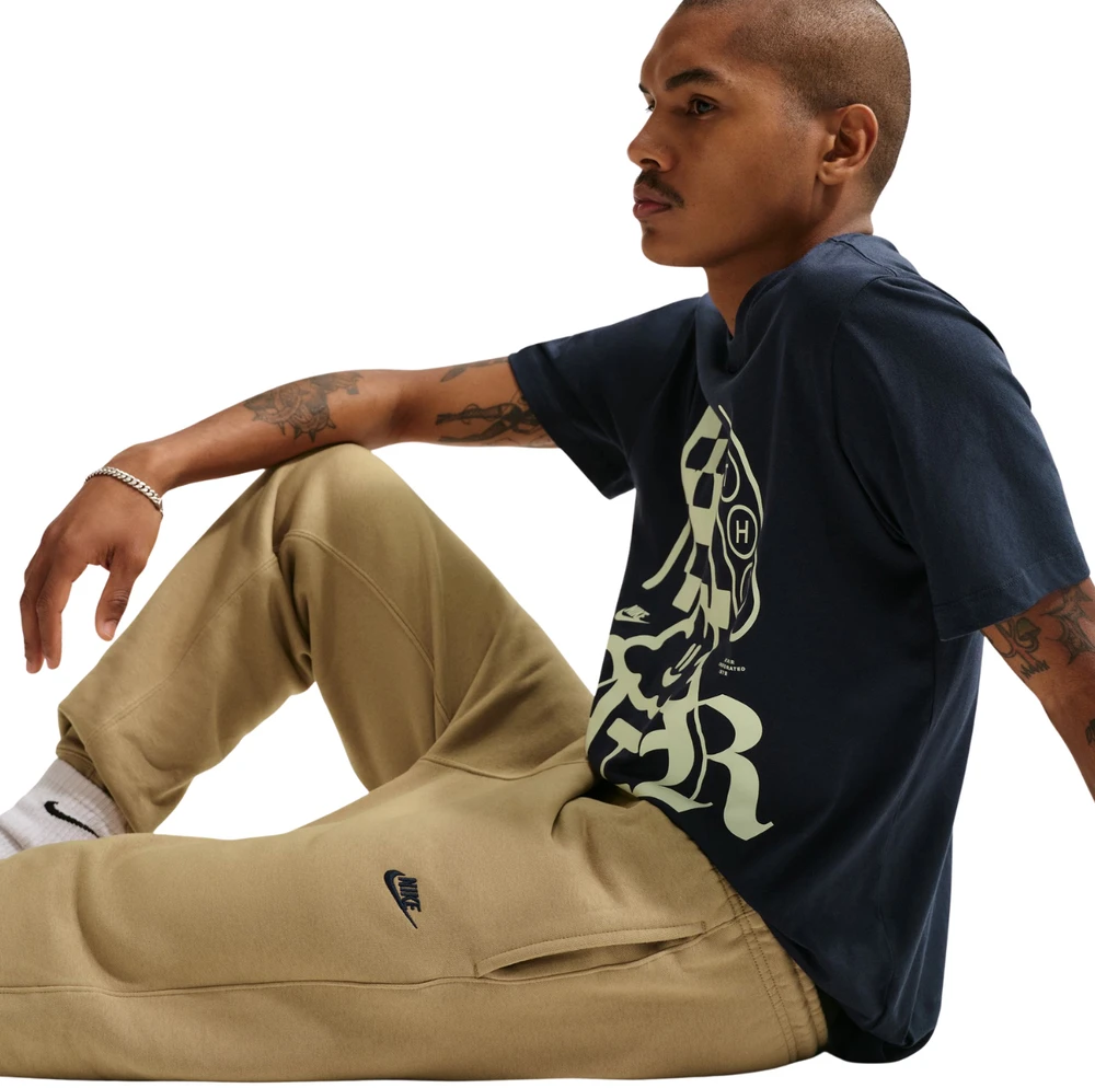 Kelnės vyrams Nike Club BB Jogger smėlio sp. FN3787 298 (L)