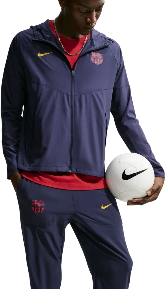 Kelnės vyrams Nike FC Barcelona City Side tamsiai mėlyna IO3431 498 (L)