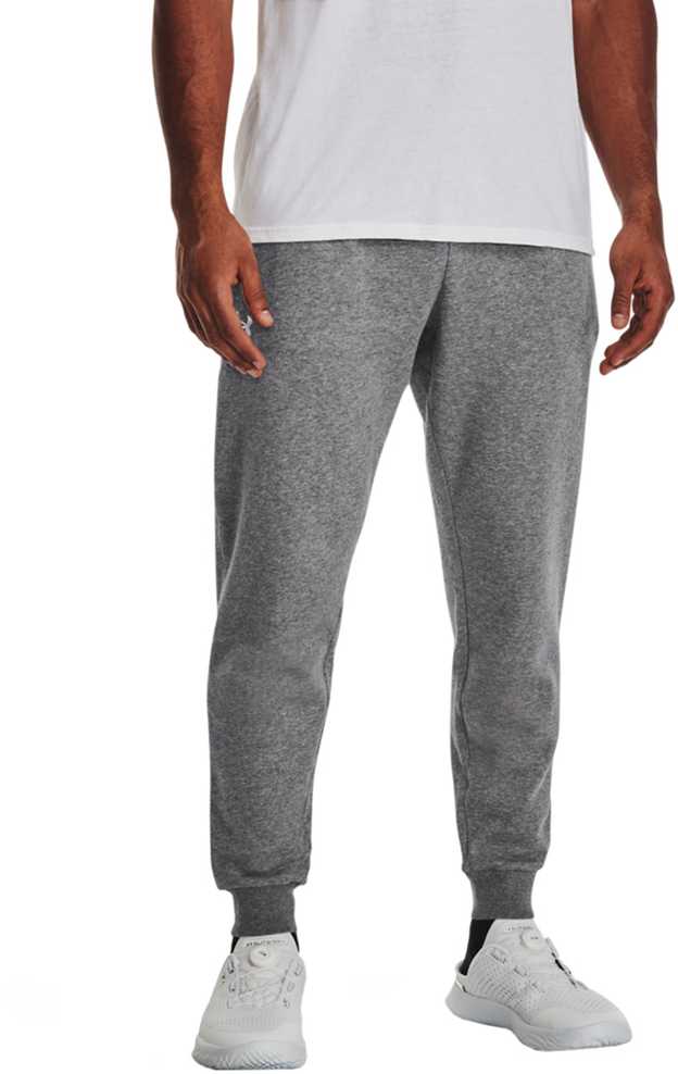UAR Under Armour UA Rival Fleece Kištukinis Pilka Medvilnė, Poliesteris