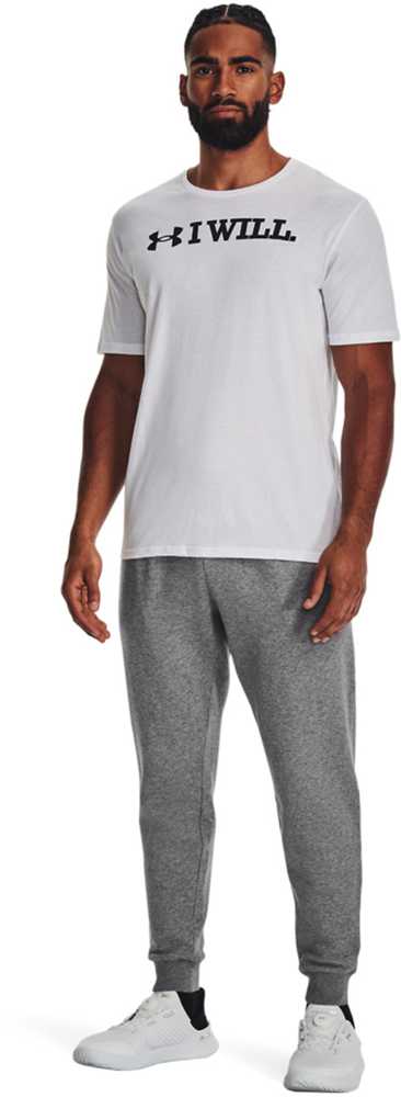 UAR Under Armour UA Rival Fleece Kištukinis Pilka Medvilnė, Poliesteris