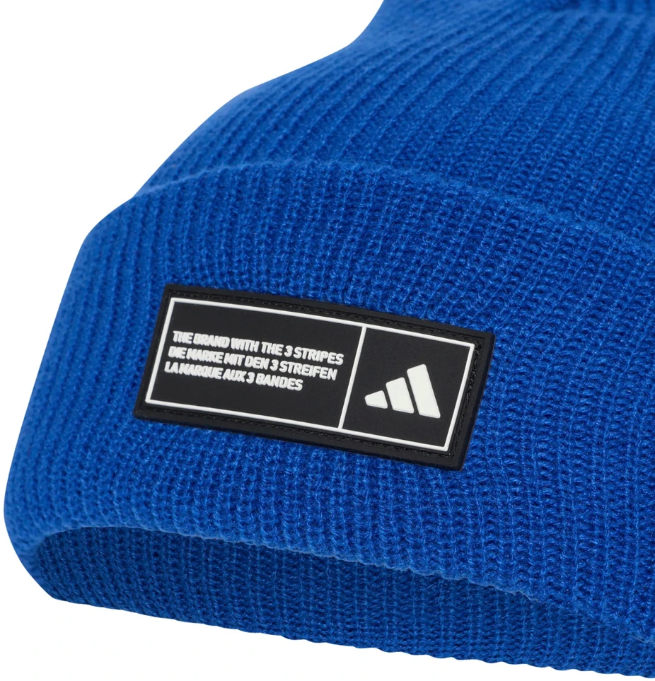 Kepurė Czapka adidas Essentials Label mėlyna KG9577 (Dorośli M/L)
