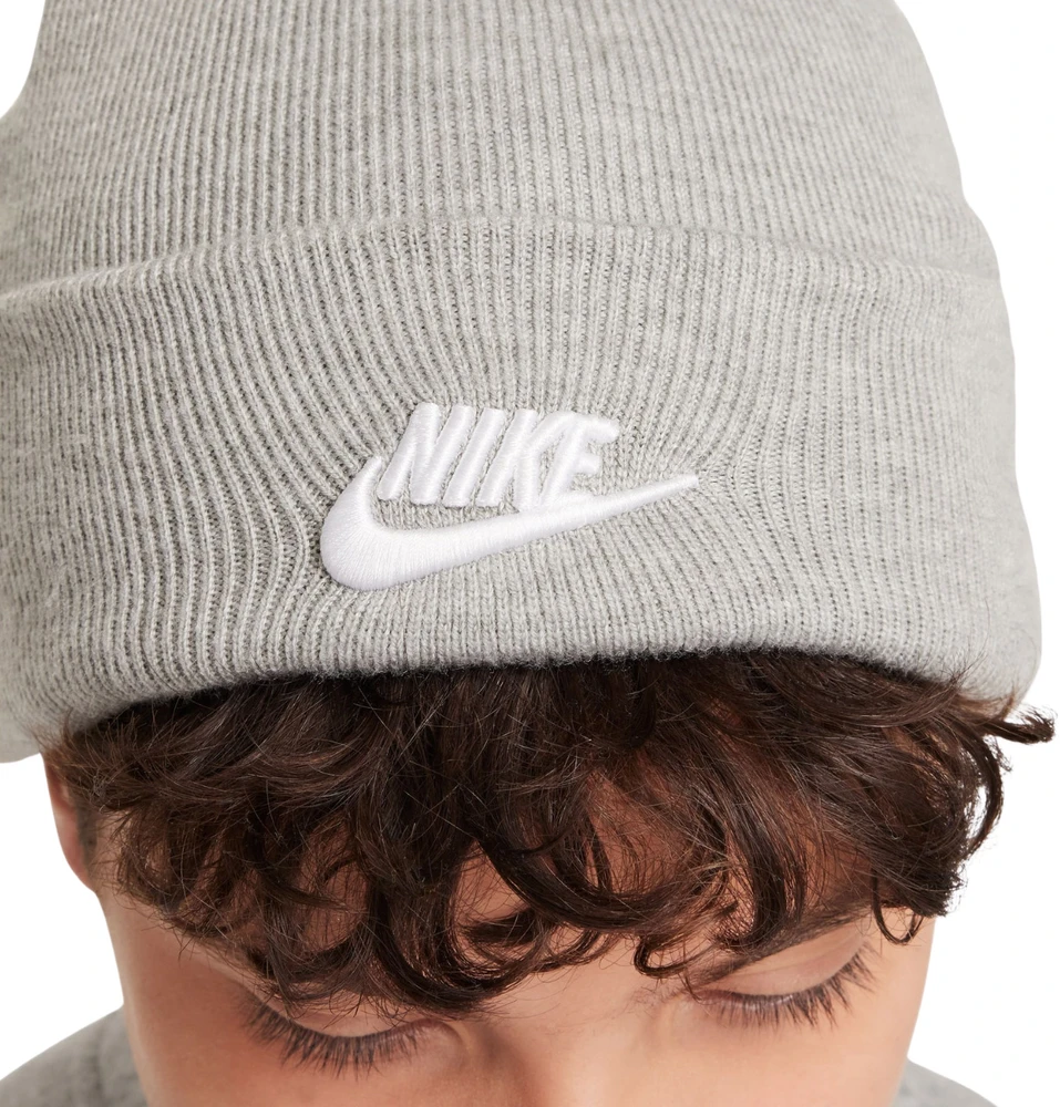 Kepurė Czapka vaikams Nike Peak pilka HF5498 063