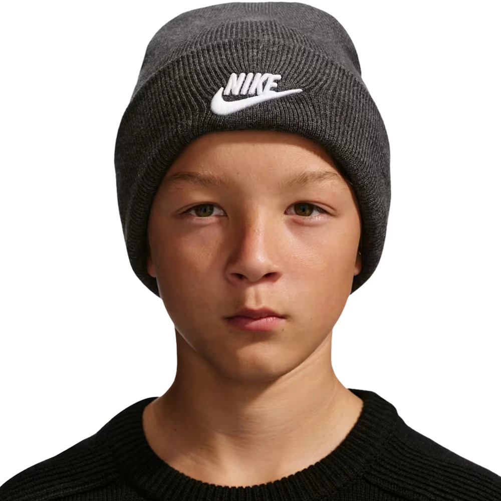 Kepurė Czapka vaikams Nike Peak pilka HF5498 032