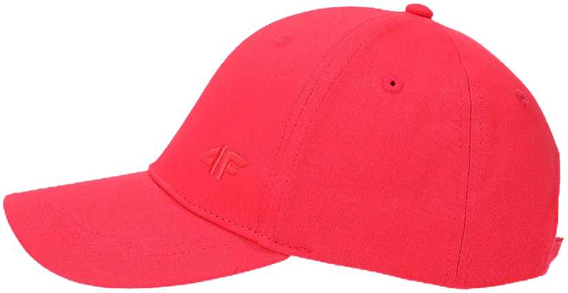 Kepurė su snapeliu 4F U367 raudona 4FWSS25ACABU367 62S (L/XL)