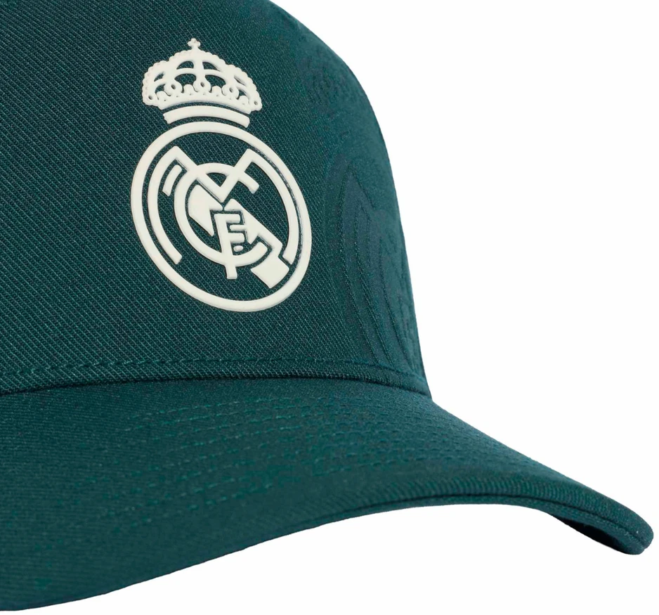Kepurė su snapeliu adidas Real Madrid RMCF Away Snap Back žalia KS8120 (Dorośli M/L)
