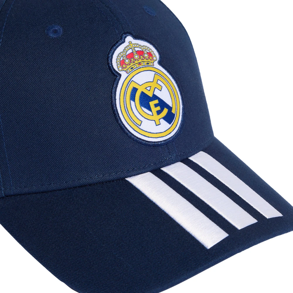 Kepurė su snapeliu adidas Real Madryt tamsiai mėlyna KQ9574 (Dorośli M/L)