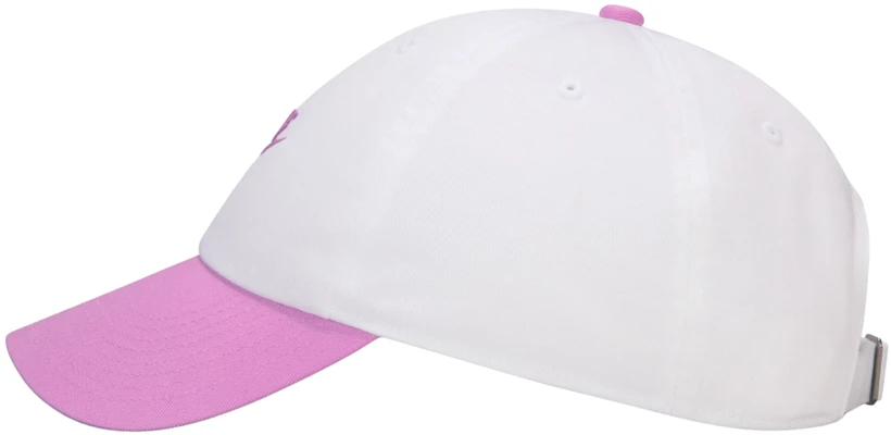 Kepurė su snapeliu Nike Club balta ir-rožinė FB5368 103 (S/M)