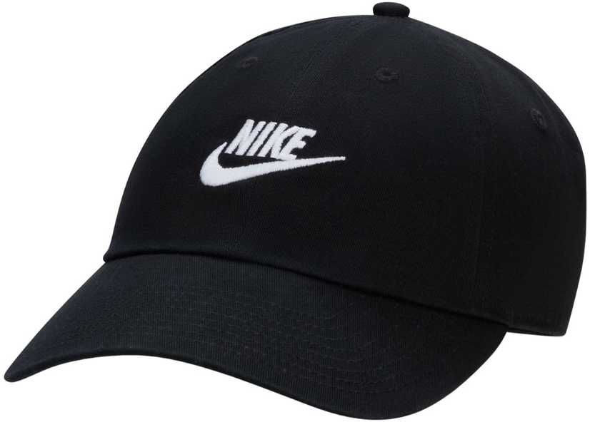 Kepurė su snapeliu Nike Club juoda-balta FB5368 011 (M/L)
