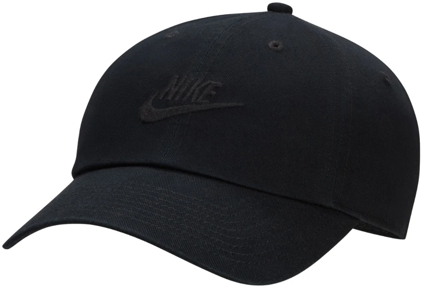 Kepurė su snapeliu Nike Club juoda FB5368 010 (S/M)