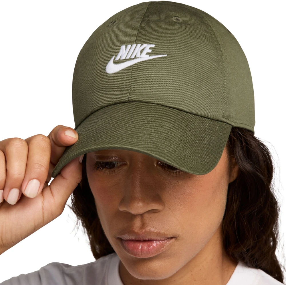 Nike Club kepurė su snapeliu, alyvuogių spalvos, FB5368 222 (S/M)