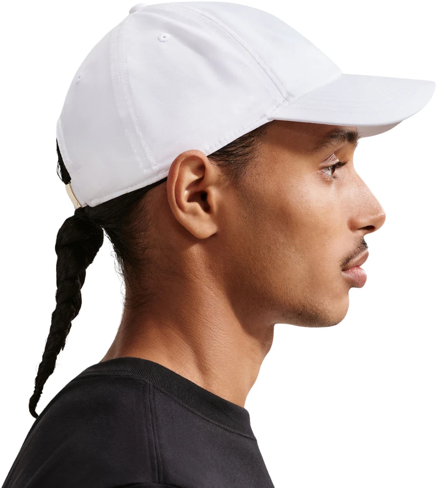Kepurė su snapeliu Nike Dri-FIT Club balta FB5372 101 (M/L)