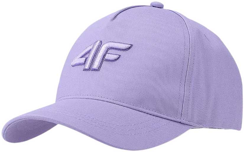 Kepurė su snapeliu vaikams 4F U388 violetinė 4FJWSS25ACABU388 51S