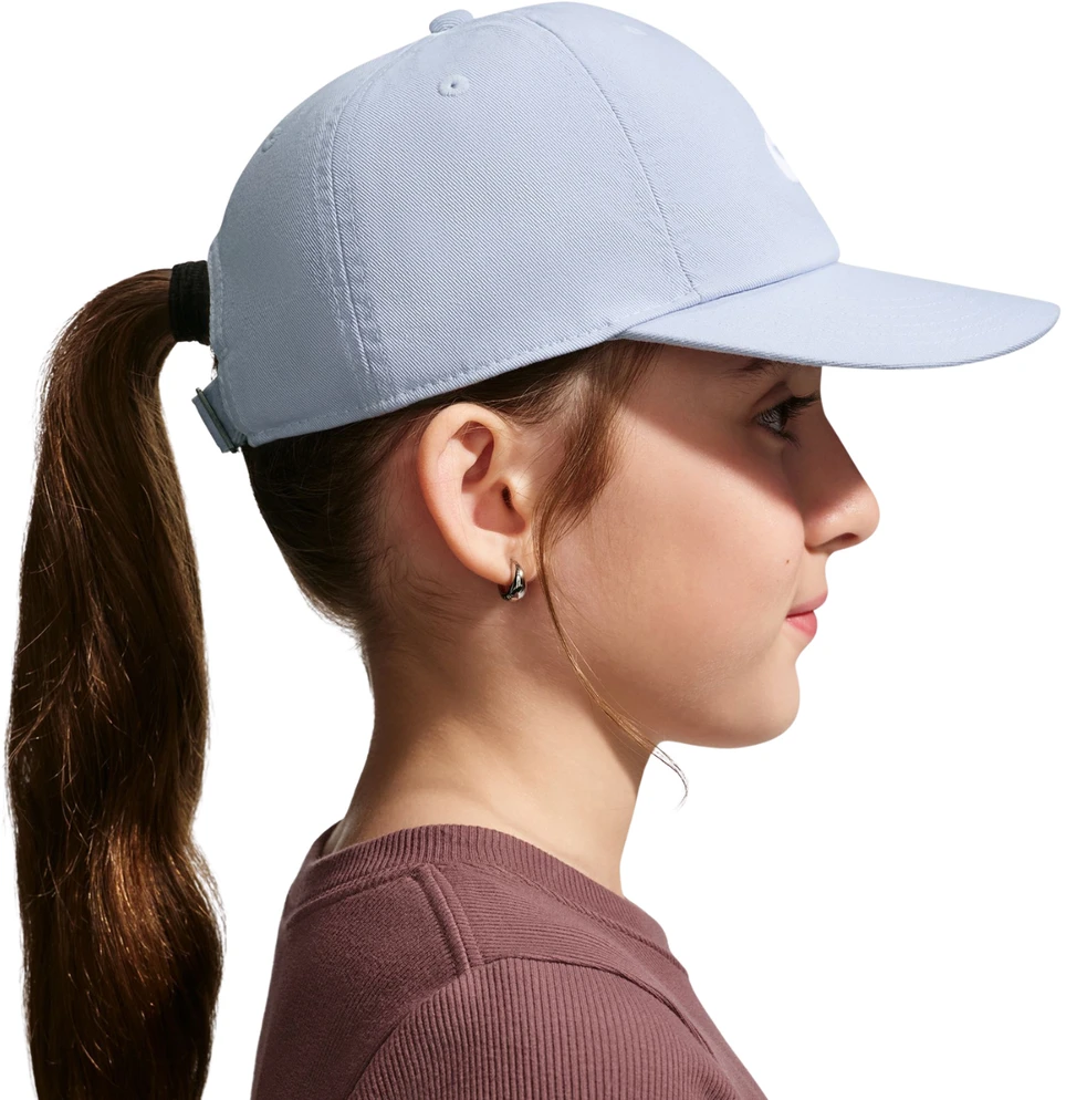 Kepurė Vaikiška beisbolo kepuraitė Nike Club, šviesiai mėlyna, FB5063 057