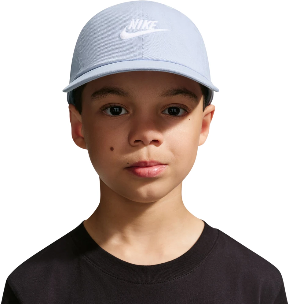 Kepurė Vaikiška beisbolo kepuraitė Nike Club, šviesiai mėlyna, FB5063 057