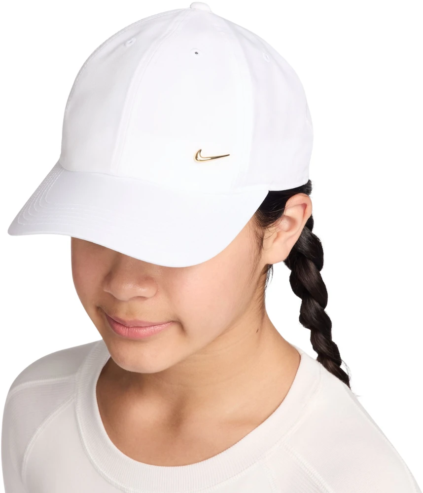 Kepurė Vaikiška beisbolo kepuraitė Nike Dri-Fit Club, balta FB5064 101