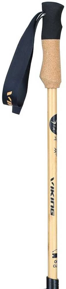 Viking Bamboo Pro Trekking Poles Brown 65-135