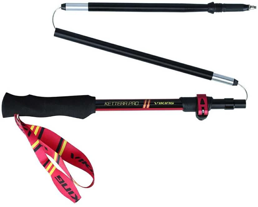 VIKING KETTERA PRO LADY TREKKING POLES Juodas/FUCHSIA