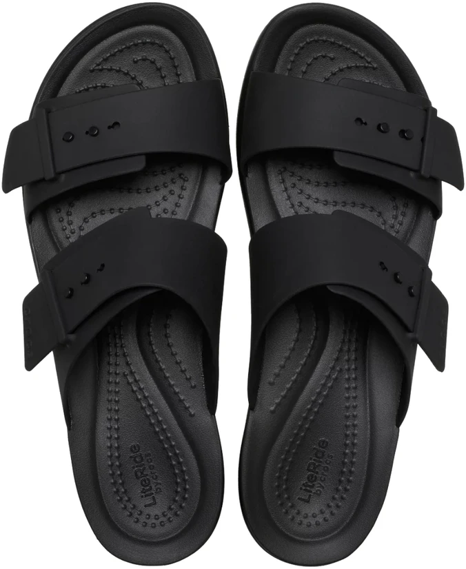 Klapki moterims Crocs Brooklyn Buckle Low juoda 211215 001 (41-42)