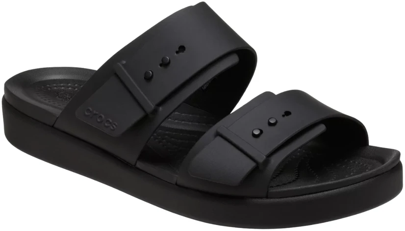 Klapki moterims Crocs Brooklyn Buckle Low juoda 211215 001 (41-42)