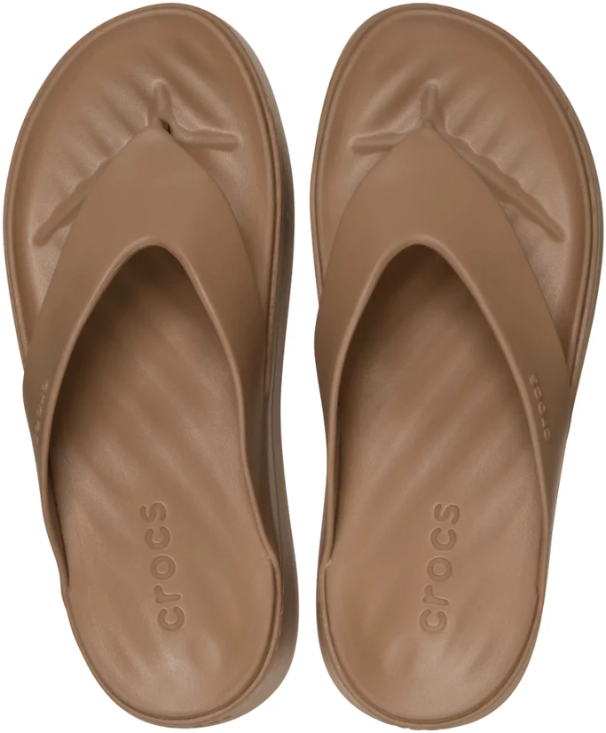 Crocs Getaway Platform Flip moteriškos basutės, rudos 209410 2JJ (41-42)