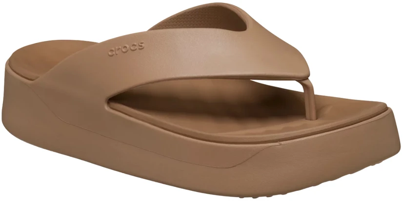 Crocs Getaway Platform Flip moteriškos basutės, rudos 209410 2JJ (41-42)