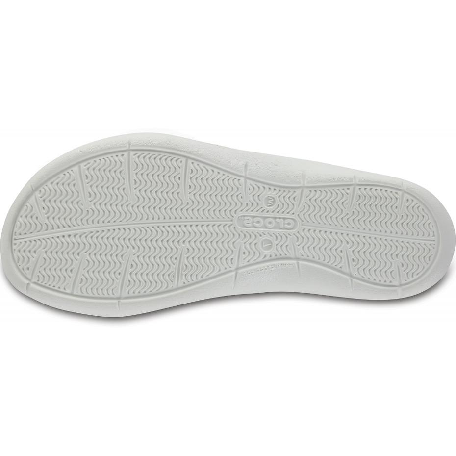 Moteriškos šlepetės Crocs Swiftwater Sandal W juodos ir baltos spalvos 203998 066 (36-37)