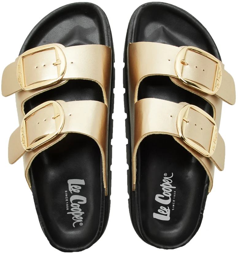Klapki moterims Lee Cooper auksinė LCW-26-35-4462LA (39)
