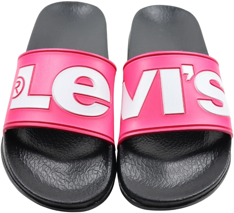 Klapki moterims Levi's June L rožinė-juoda VPOL0239S-3841 (37)