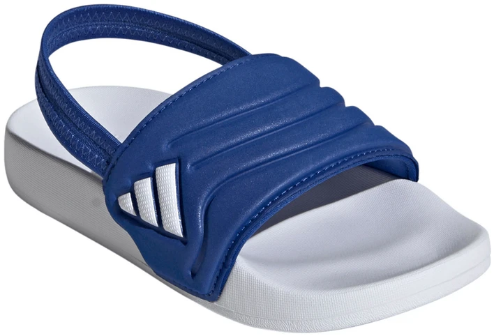 Klapki vaikams adidas Adilette Estrap 2.0 balta ir-mėlyna HQ9196 (28)