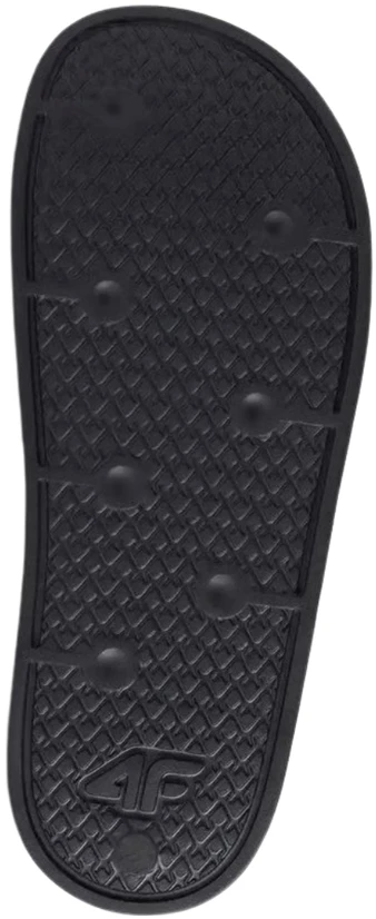 Klapki vyrams 4F M038 juoda 4FWSS26FSLIM038 21S (45)