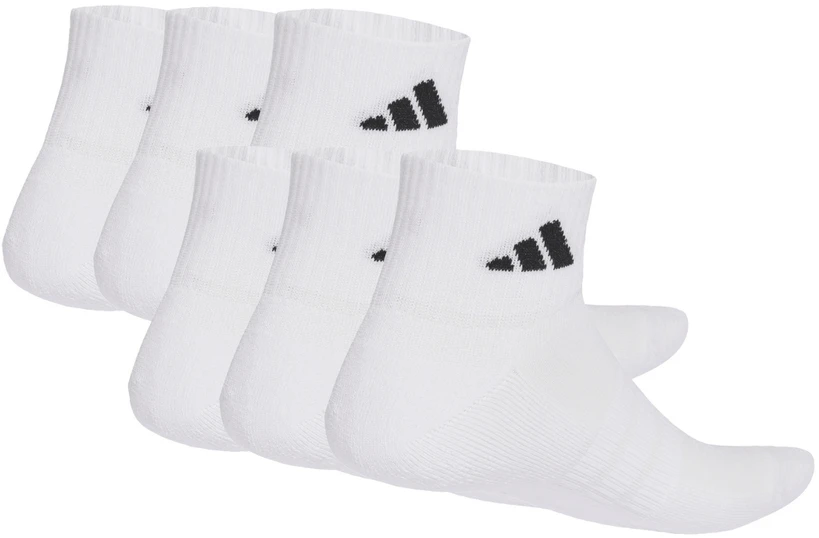 Kojinės adidas Cushioned Essentials Ankle 6 par balta KE5495 (34-36)