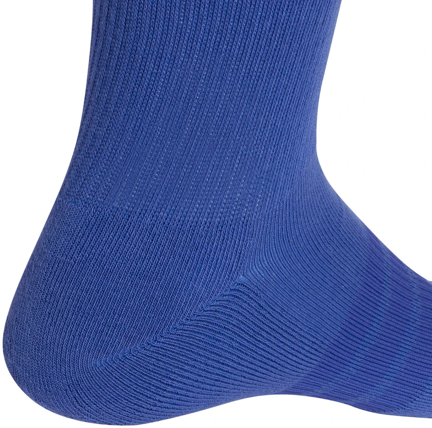 Kojinės adidas Cushioned Sportswear Crew 3P tamsiai mėlyna, pilka, mėlyna KQ6762 (S)