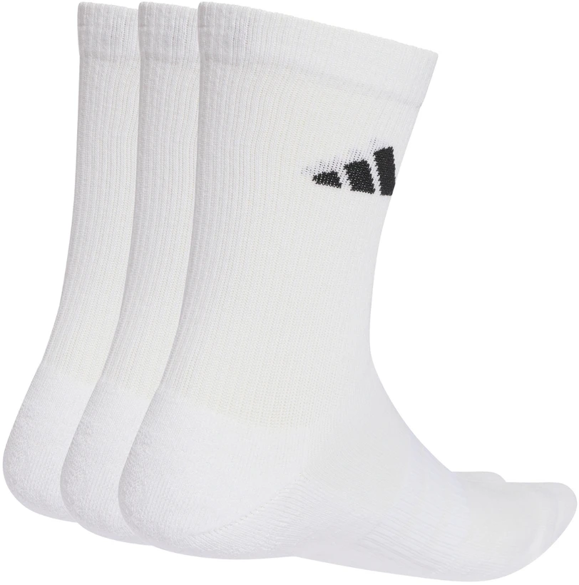 adidas Paminkštintos Sportinės Kojinės 3 poros Baltos JZ0530