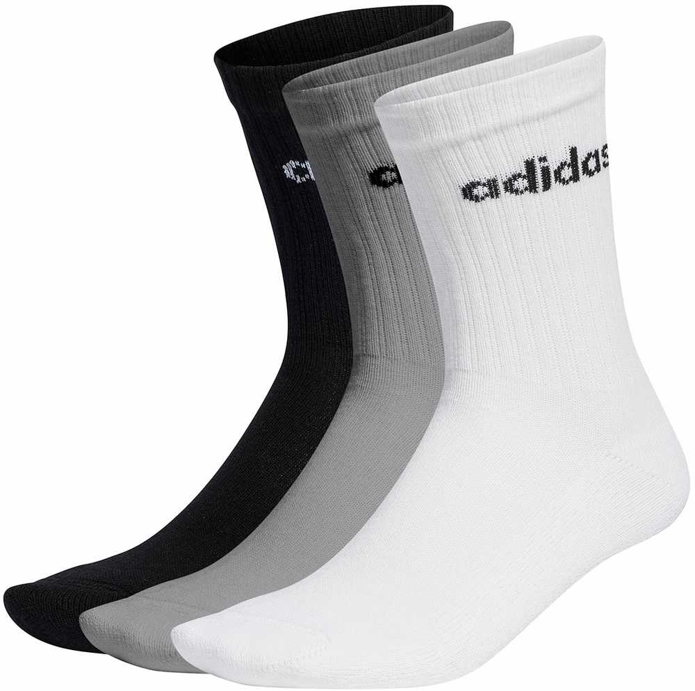 Adidas Kojinės adidas Linear Crew Cushioned 3PP IC1302