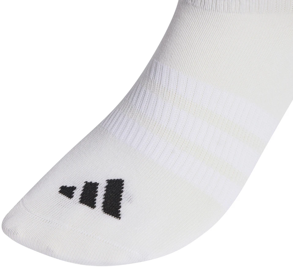 Adidas Ploni&Lengvi Sportiniai Nematomi Kojiniai, 3 poros, Balti JZ0534