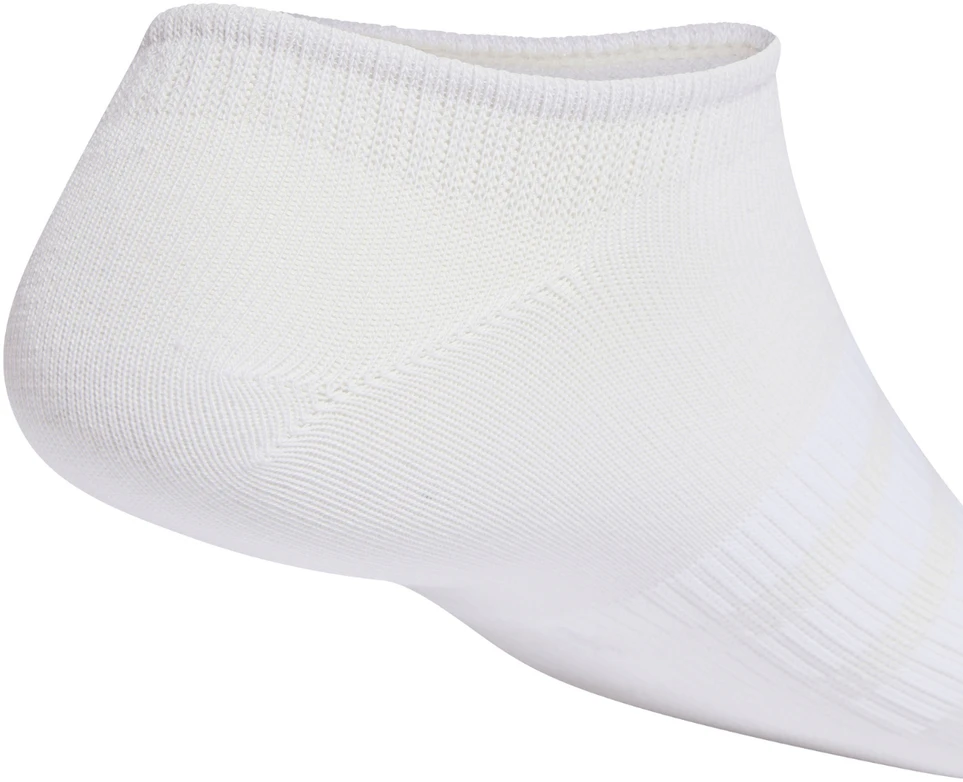 Adidas Ploni&Lengvi Sportiniai Nematomi Kojiniai, 3 poros, Balti JZ0534