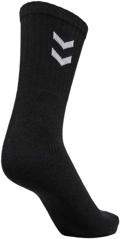 Kojinės Hummel Crew Socks Basic 3-pack juoda 022030-2001 (36-40)