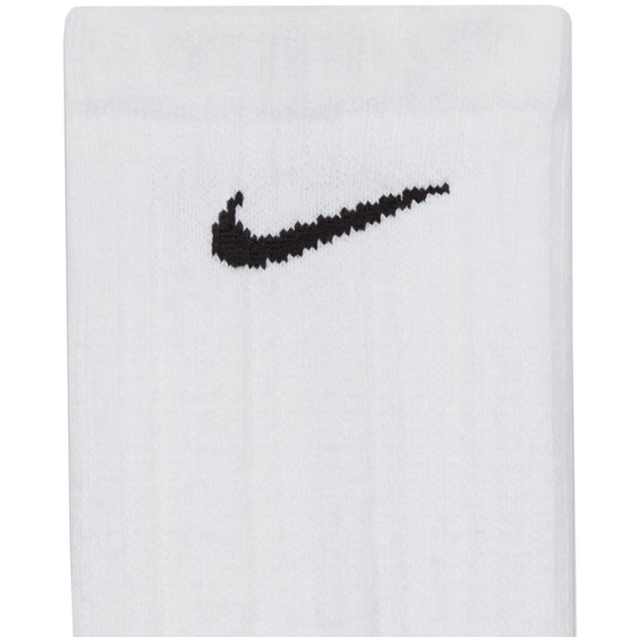 Kojinės Nike Everyday Cushioned Crew 3 pary balta, pilka, juoda SX7664 964 (38-42)