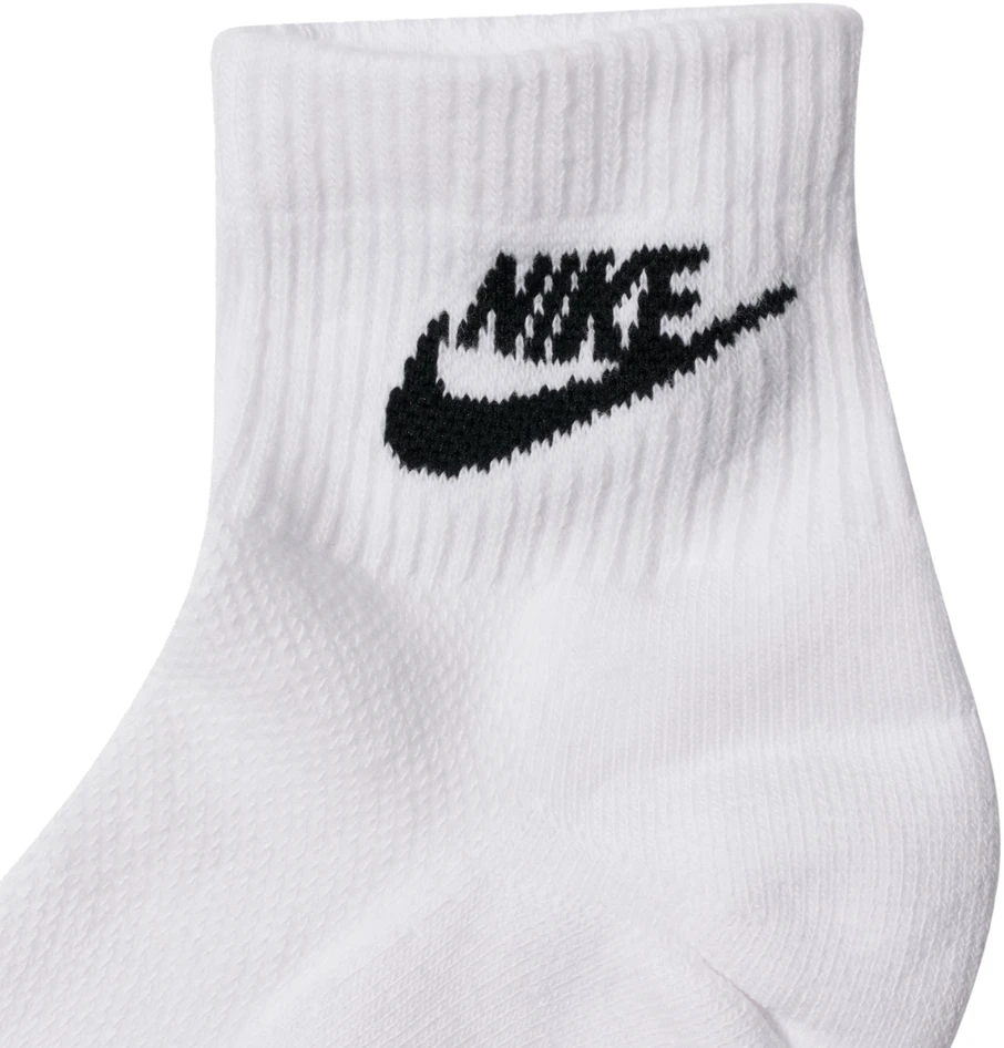 Kojinės Nike Everyday Elevated 3 pary balta IH8523 901 (38-42,5)