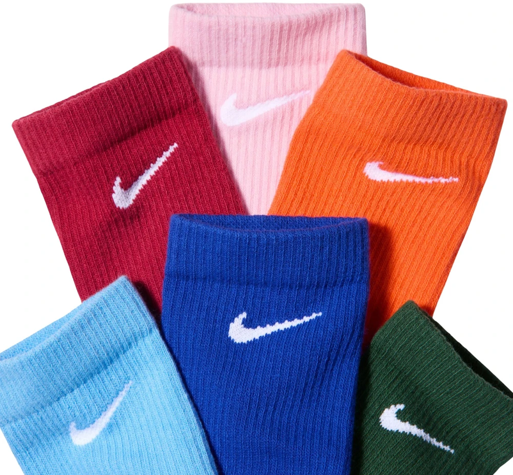 Kojinės Nike Everyday Elevated 6 par kolorowe HQ8021 915 (38-42,5)