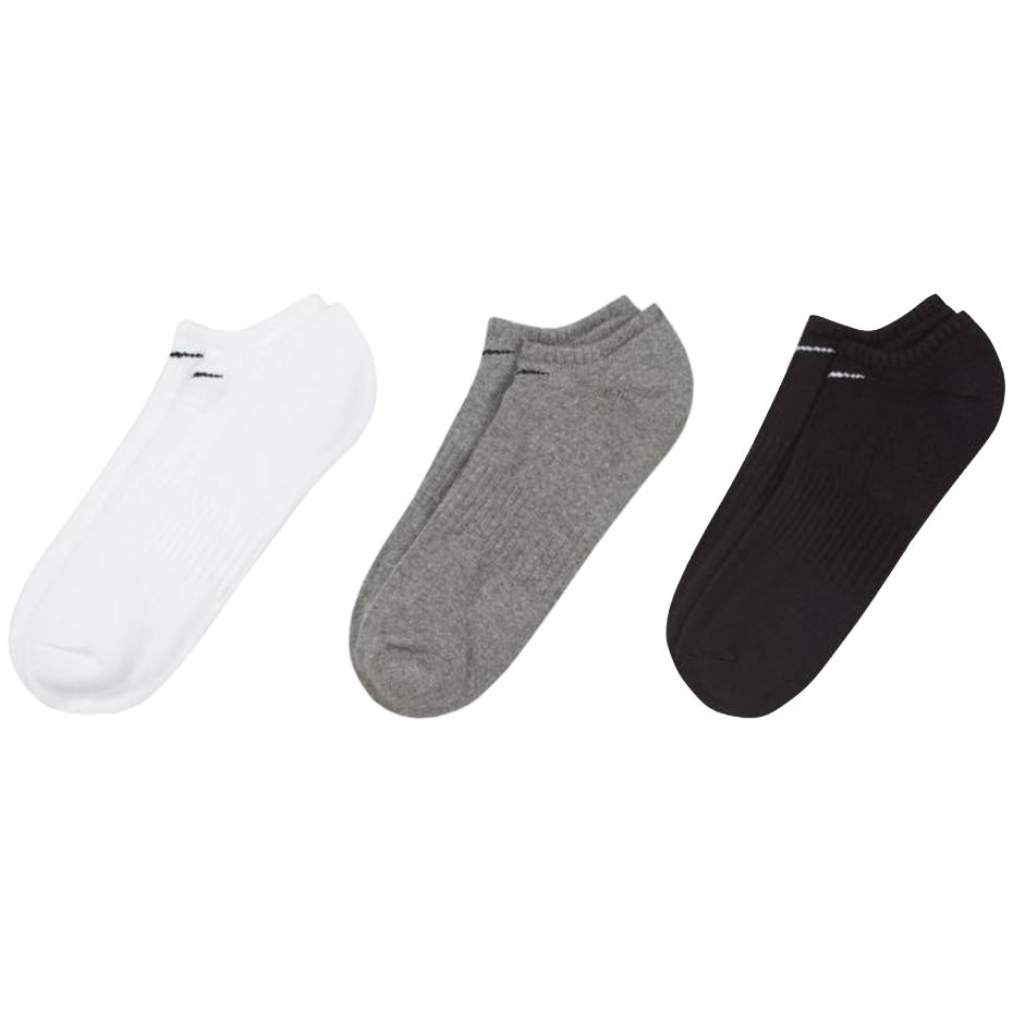 Kojinės Nike Everyday Cushion No Show 3 vnt., įvairių spalvų
