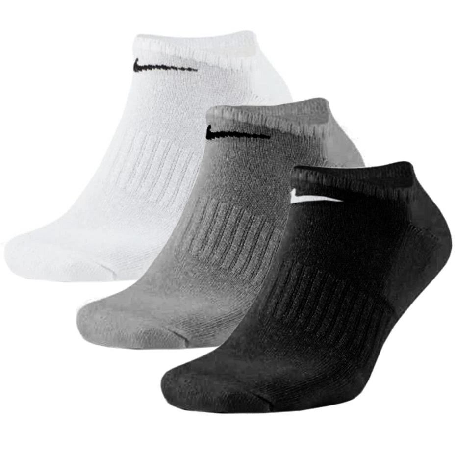 Kojinės Nike Everyday Cushion No Show 3 vnt., įvairių spalvų