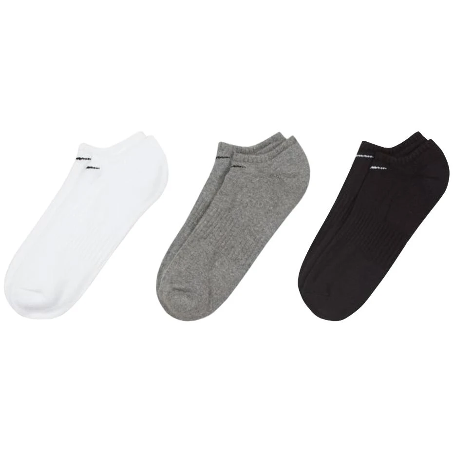Kojinės Nike Everyday Cushion No Show 3 vnt., įvairių spalvų