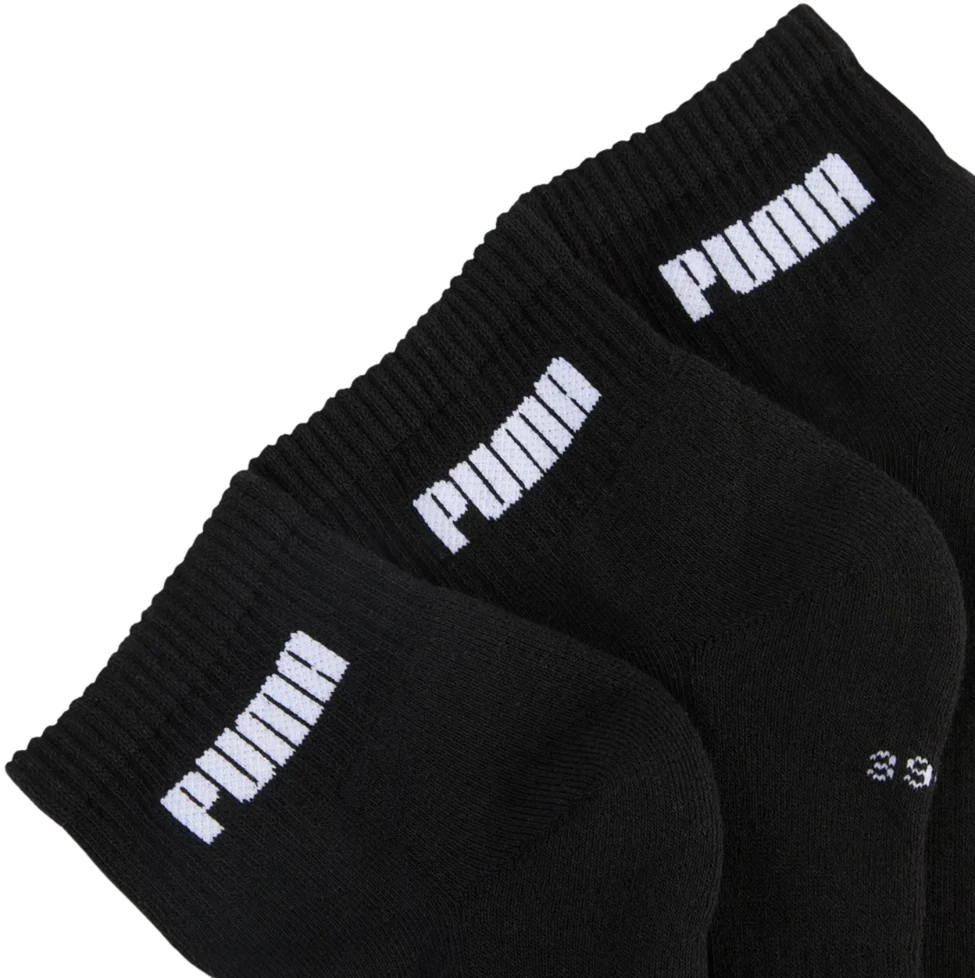 Kojinės Puma 3 pak juoda 938393 02 (35-38)