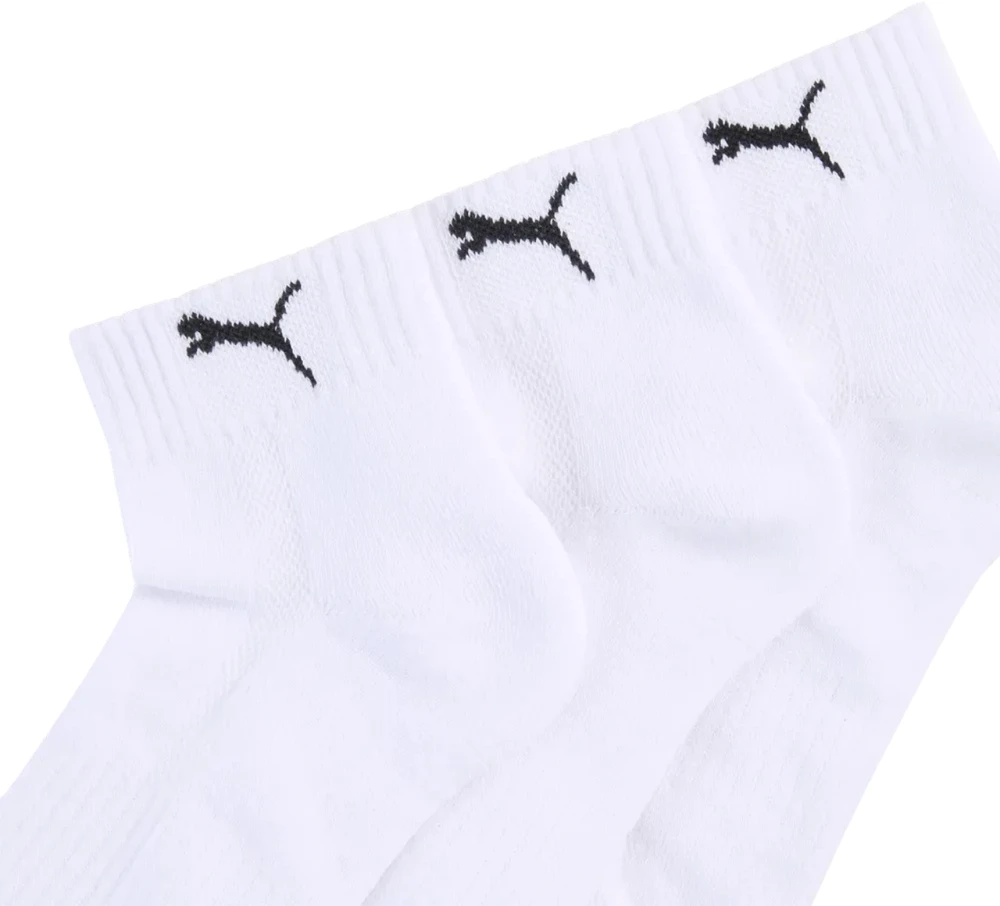 Kojinės Puma Cushioned Quarter 3 pak balta 938581 02 (43-46)