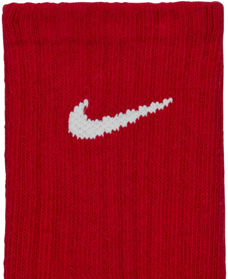 Kojinės vaikams Nike Everyday Cush Crew 6 par kolorowe SX6910 903 (34-38)